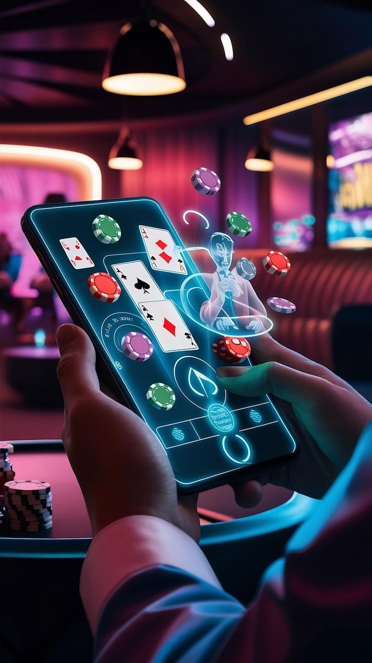 Visual promo dan bonus khusus bagi pengguna baru di platform hiburan digital